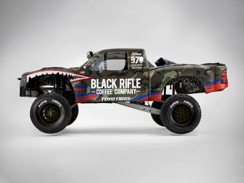 Black Rifle Coffee Company off-road trophy truck