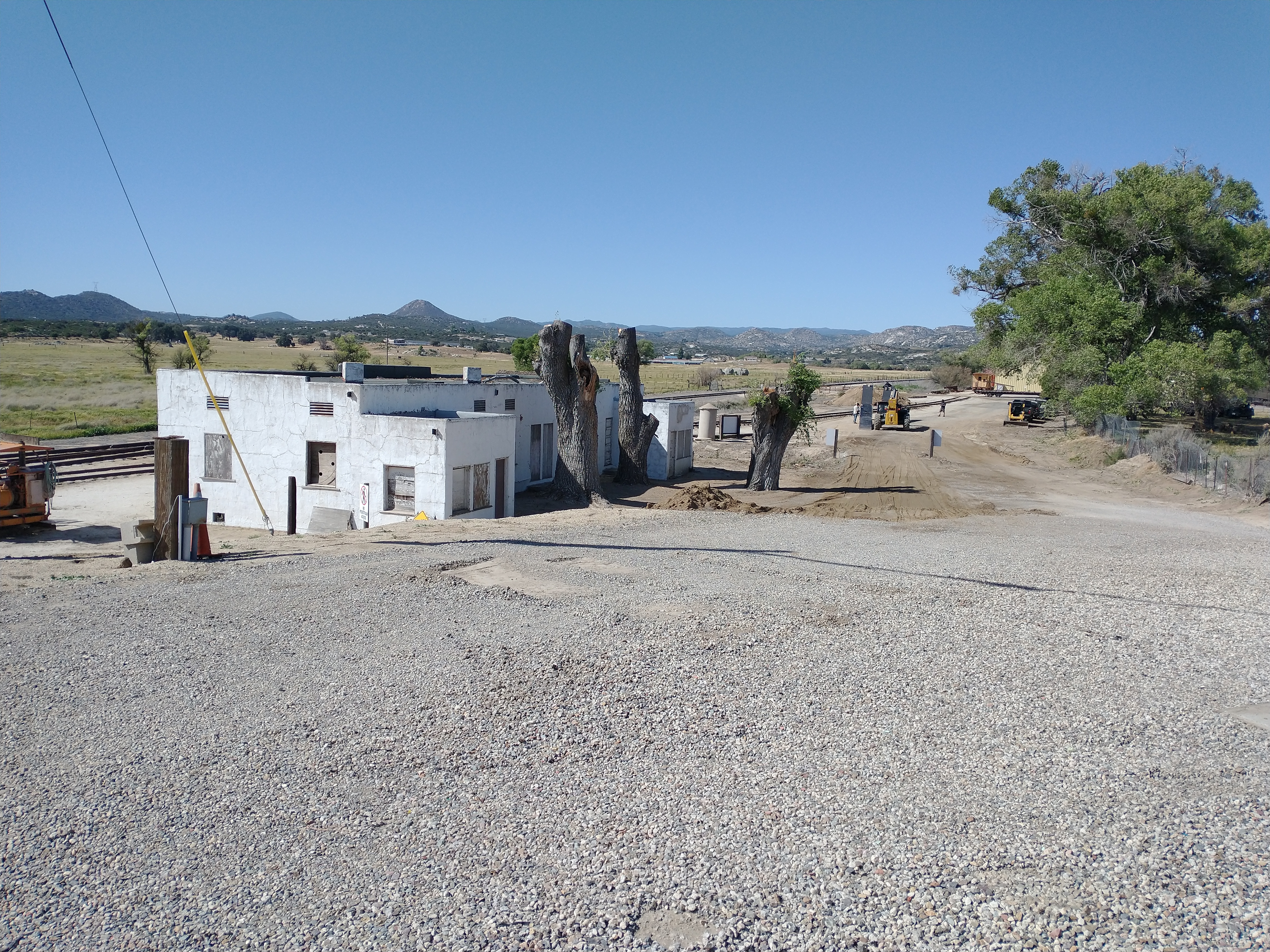 Campo site preparation for the Black Rifle Coffee production
